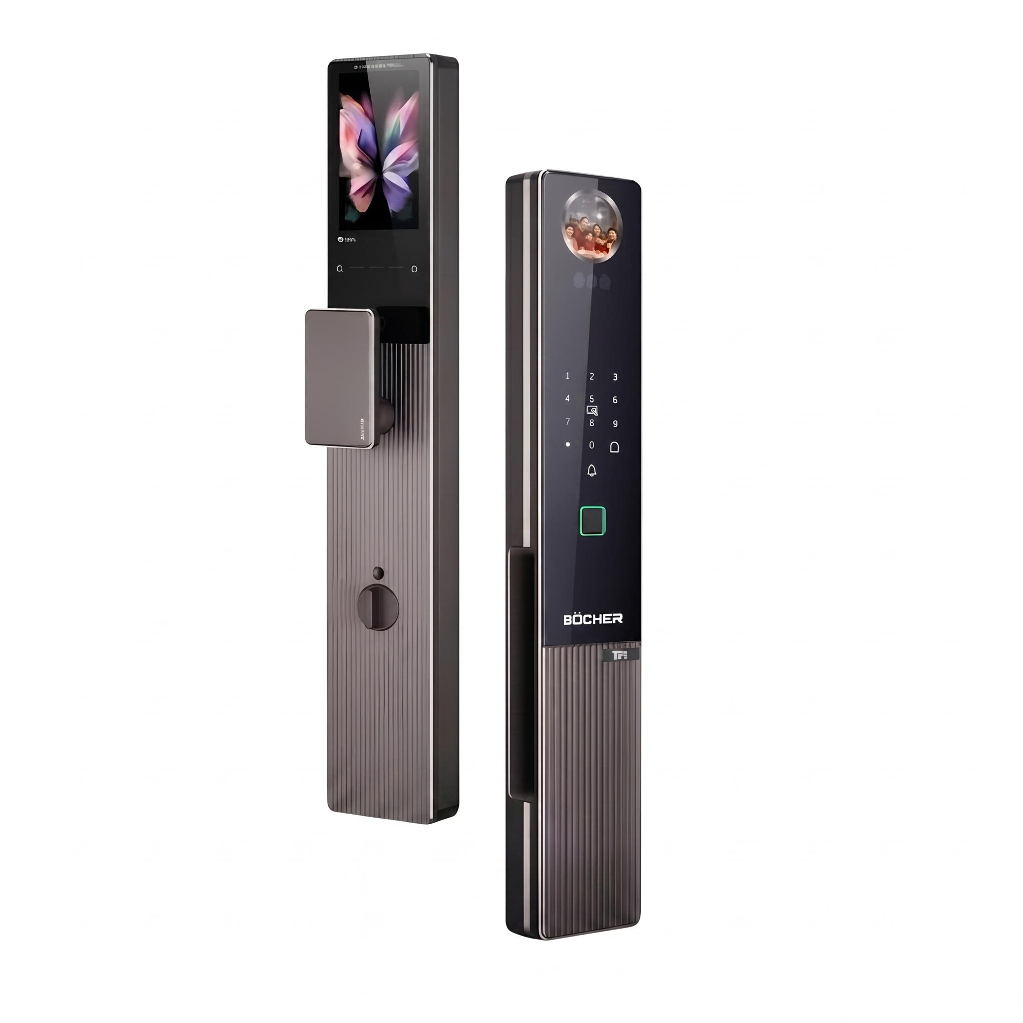 Khóa cửa vân tay Bocher Face ID GF77J