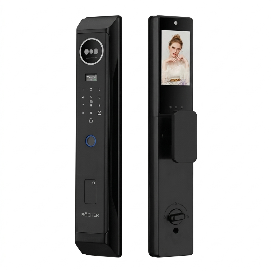 Khóa cửa vân tay Bocher GF03TA Face ID