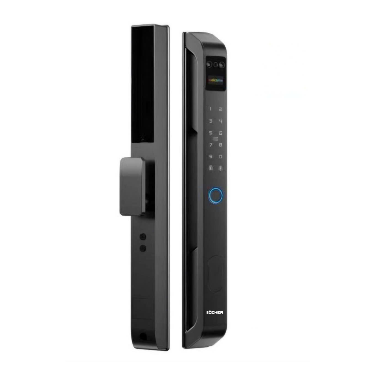 Khóa cửa vân tay cửa nhôm Bocher NF17TA