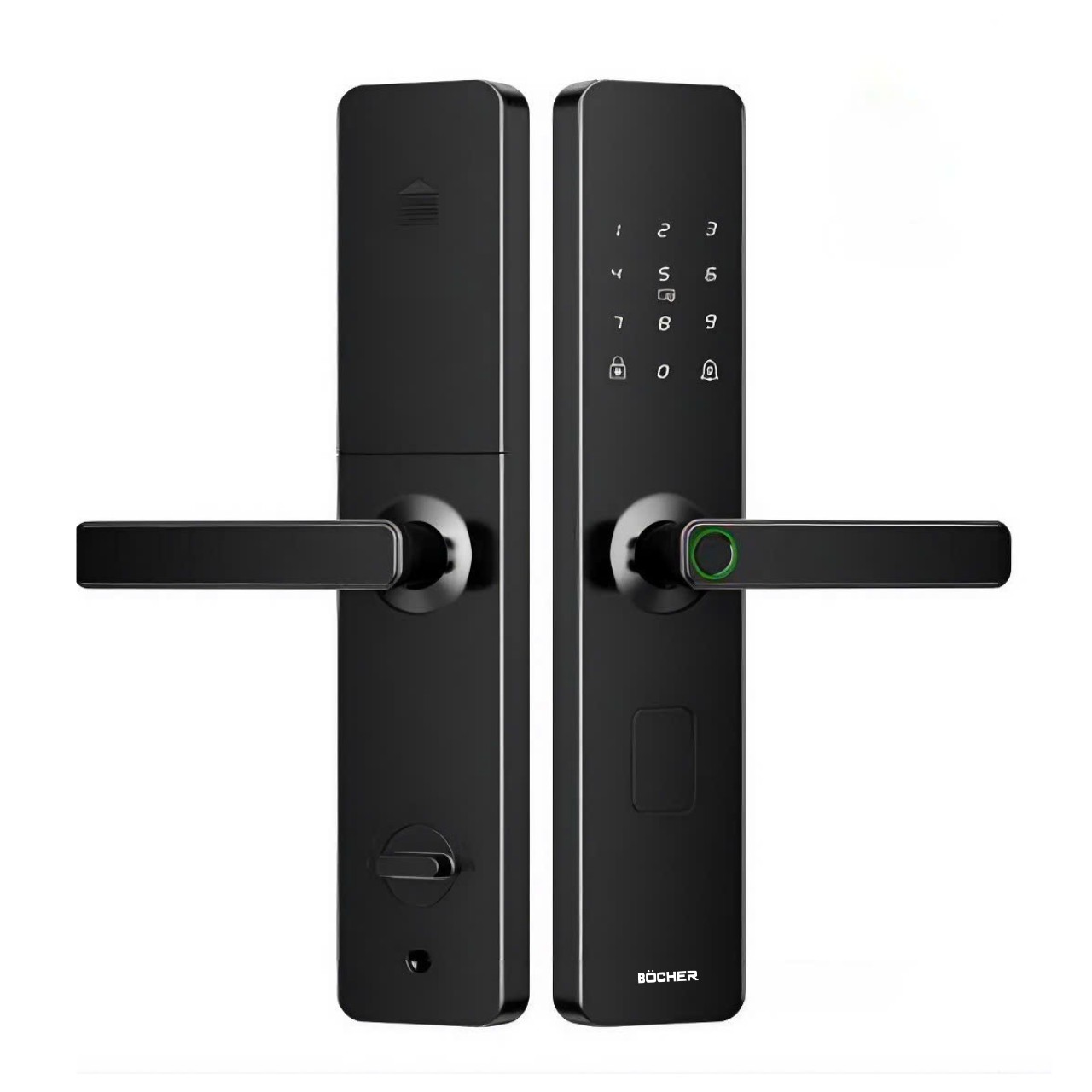 Khóa Cửa Gỗ Vân Tay Bocher GT12
