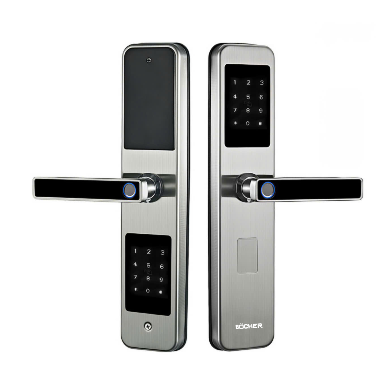 Khóa vân tay 2 mặt cho cửa gỗ Bocher GT22DT